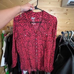 Rock 47 western rodeo button down shirt